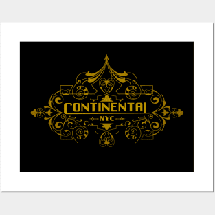 Continental NYC Posters and Art